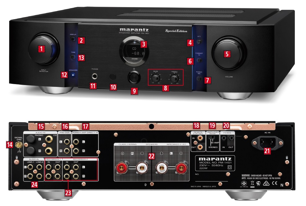 Wzmacniacz PM-14S1 SE